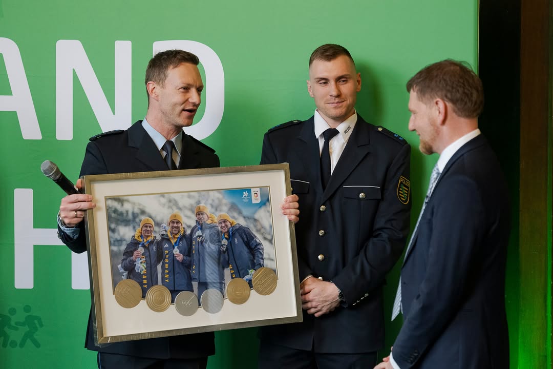 🥈 OLYMPIA-EMPFANG DES MINISTERPRÄSIDENTEN🥂